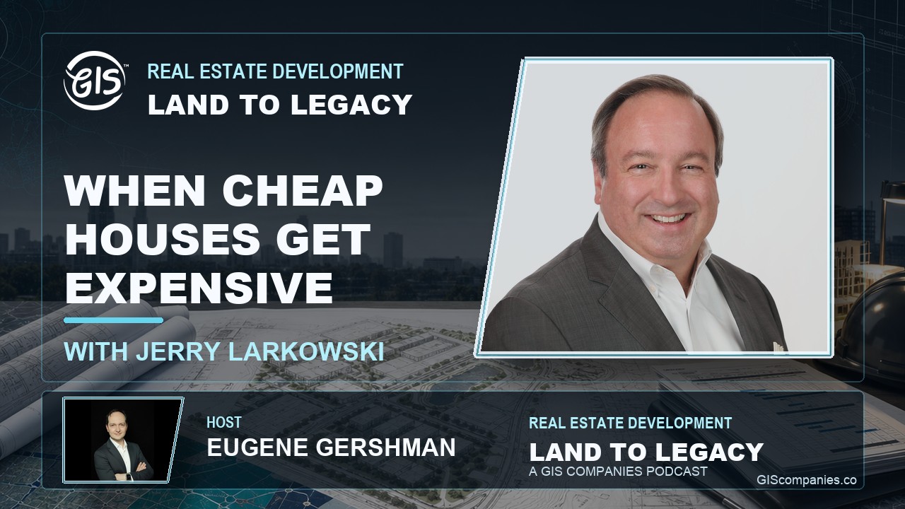 When Cheap Houses Get Expensive episode artwork with Jerry Larkowski