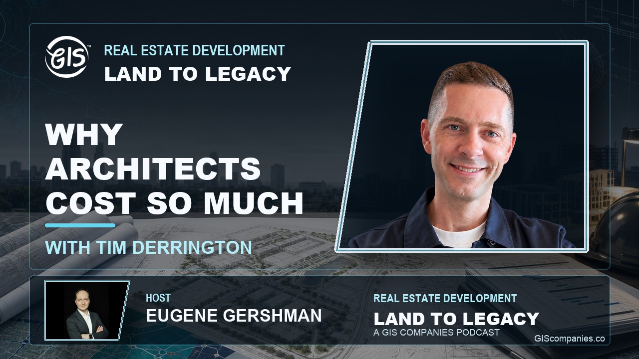 Why Architects Cost So Much episode artwork with Tim Derrington